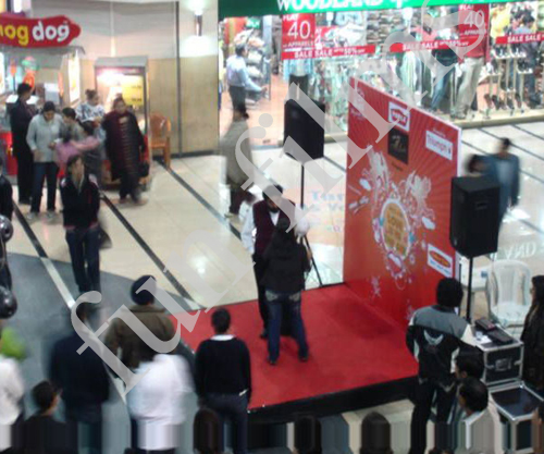 Mall activity With RED FM-1
