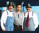 with Razak Khan and Tiku talsania